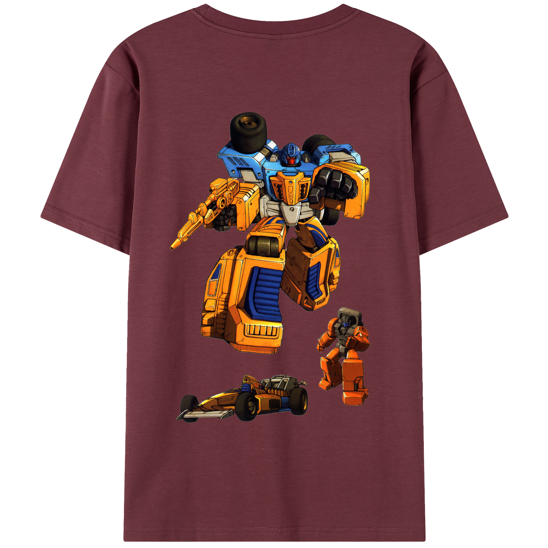 （画像用）  綿100％半袖Tシャツ（背面プリント）